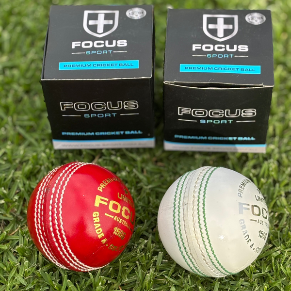 Focus LIMITED Series 156g Balls - 4pc White - Australian Seam