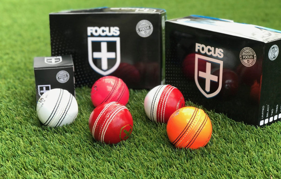 Focus LIMITED Series 156g Ball - 4pc Red - Australian Seam Focus LIMITED Series 156g Ball - 4pc Red - Australian Seam