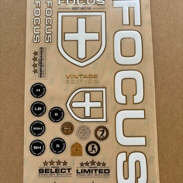 Focus VINTAGE Bat Stickers
