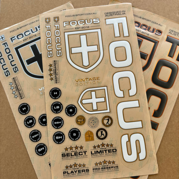 Focus VINTAGE Bat Stickers