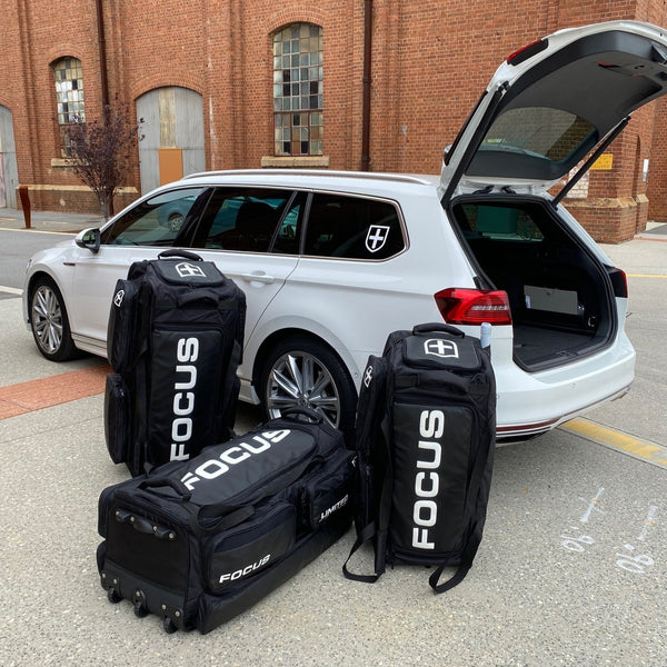 Focus "Limited Edition" - Large Tri Wheelie Bag - Black