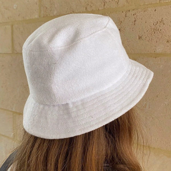 The Focus Terry Towel Bucket Hat is a stylish and functional accessory for cricket enthusiasts.